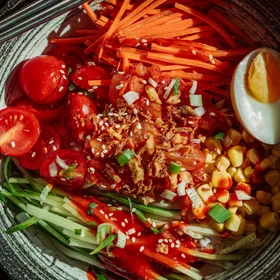 Bowl façon bimbimbap