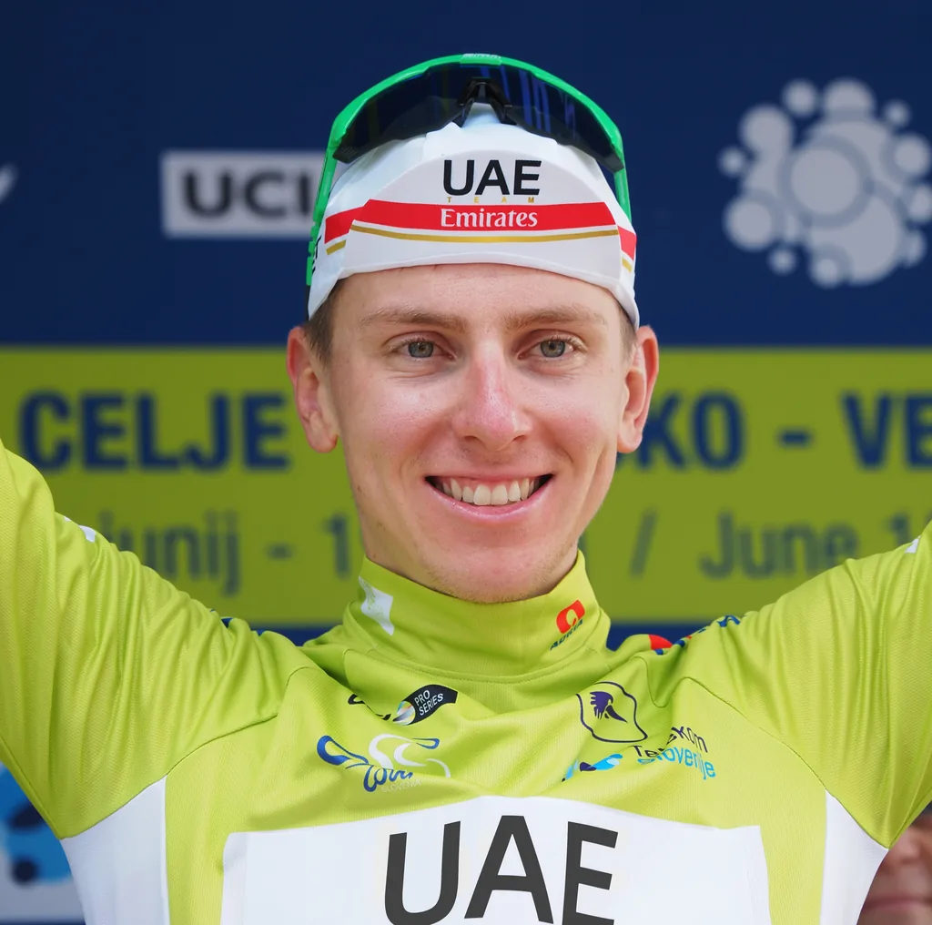 Tadej Pogačar victorious at the Tour de Romandie